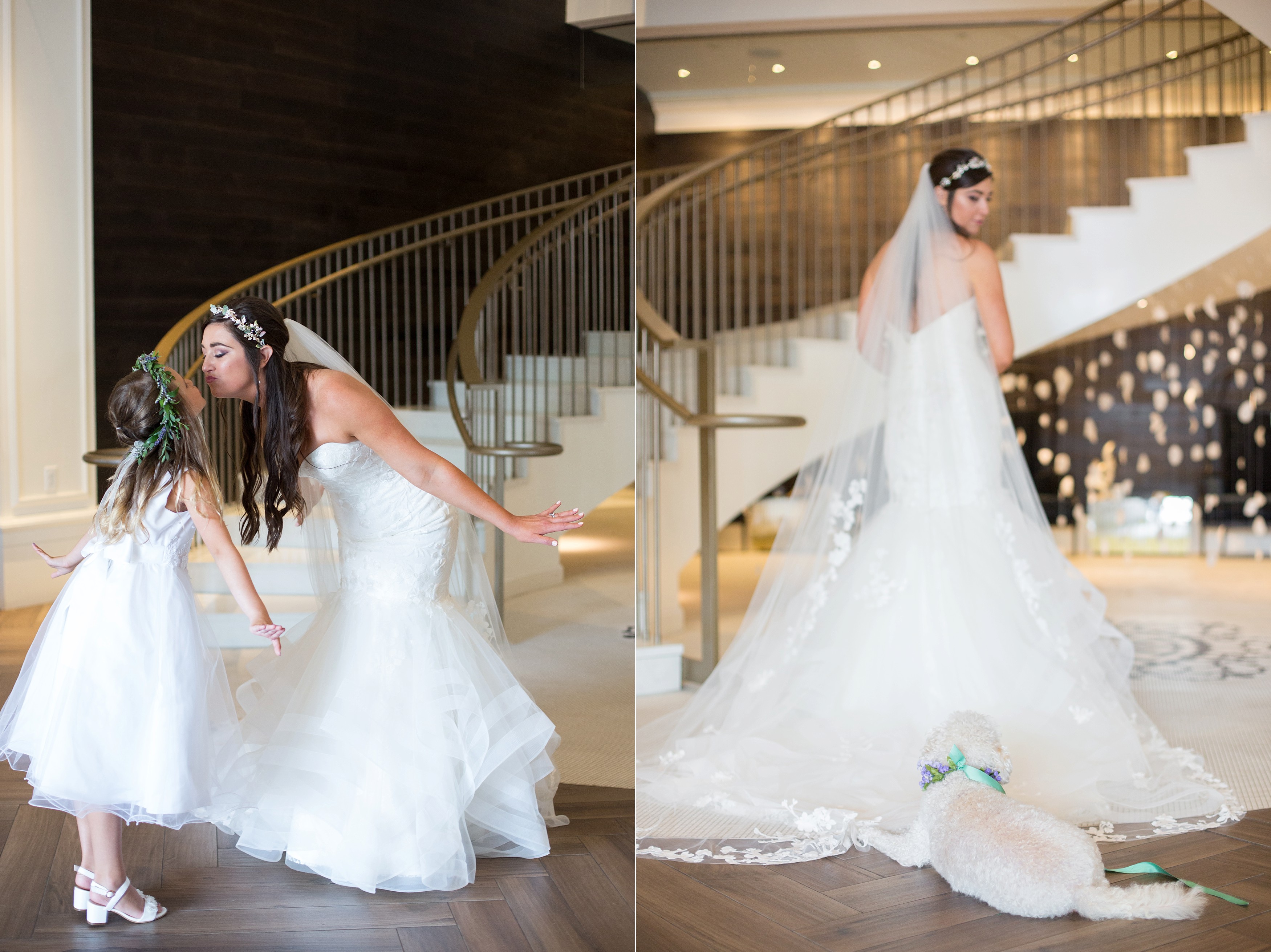 bride in hotel
