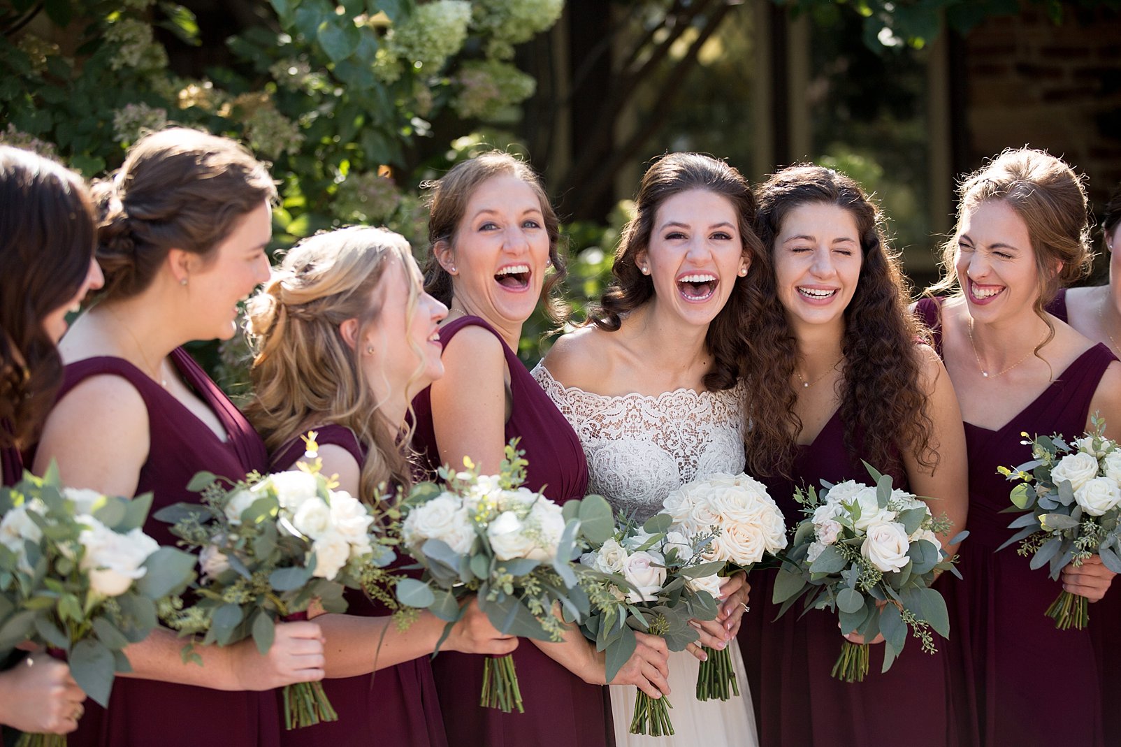 bridesmaids photography at cherry hills country club wedding