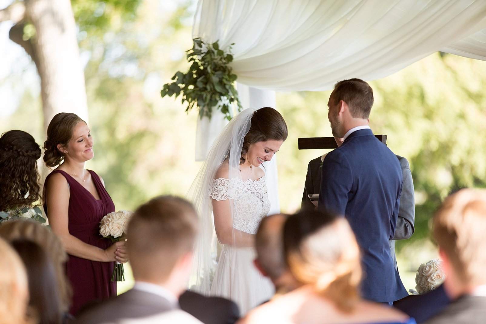 ceremony photos at cherry hills country club wedding photography in denver