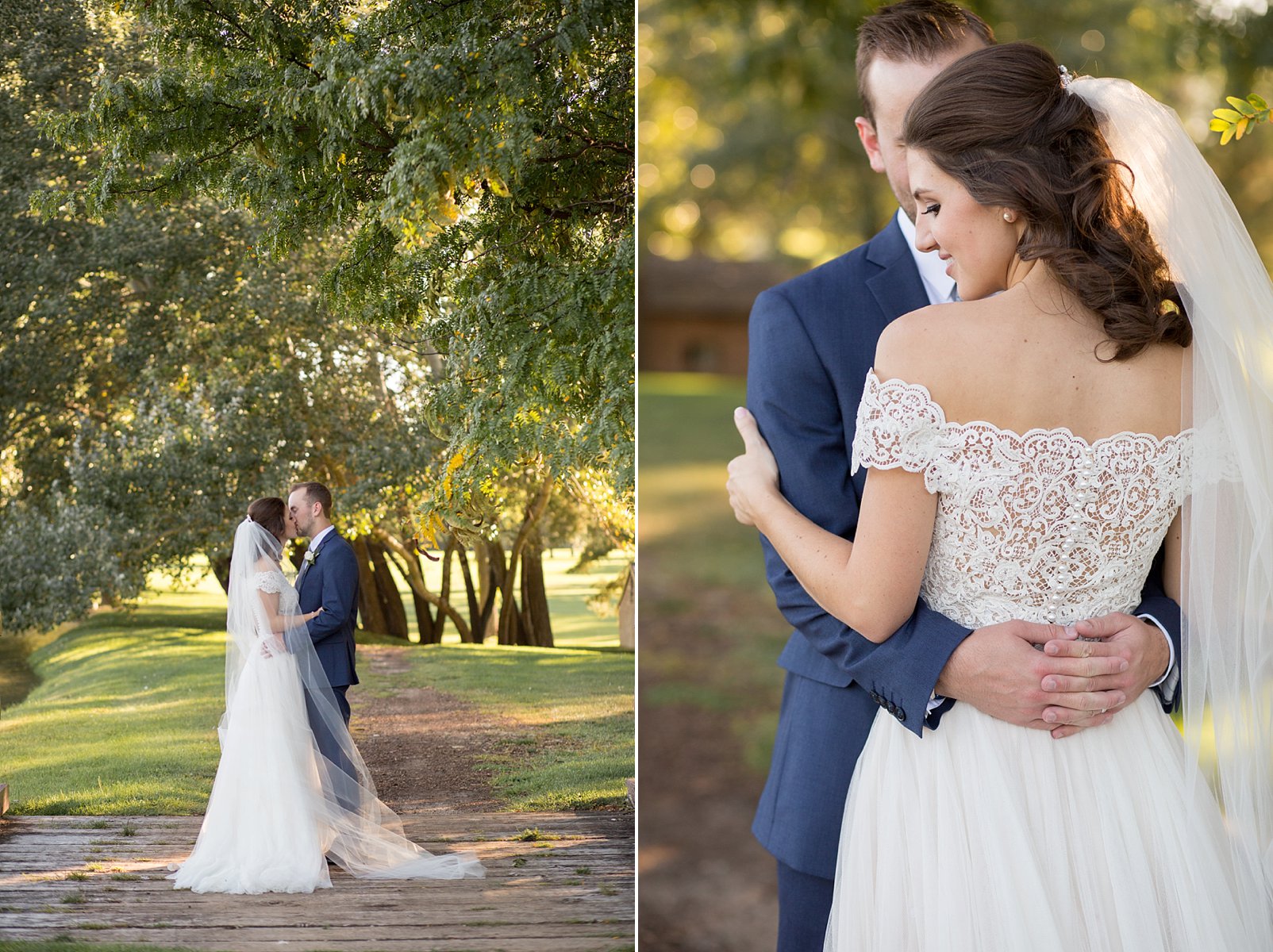 bride & groom photos at cherry hills country club