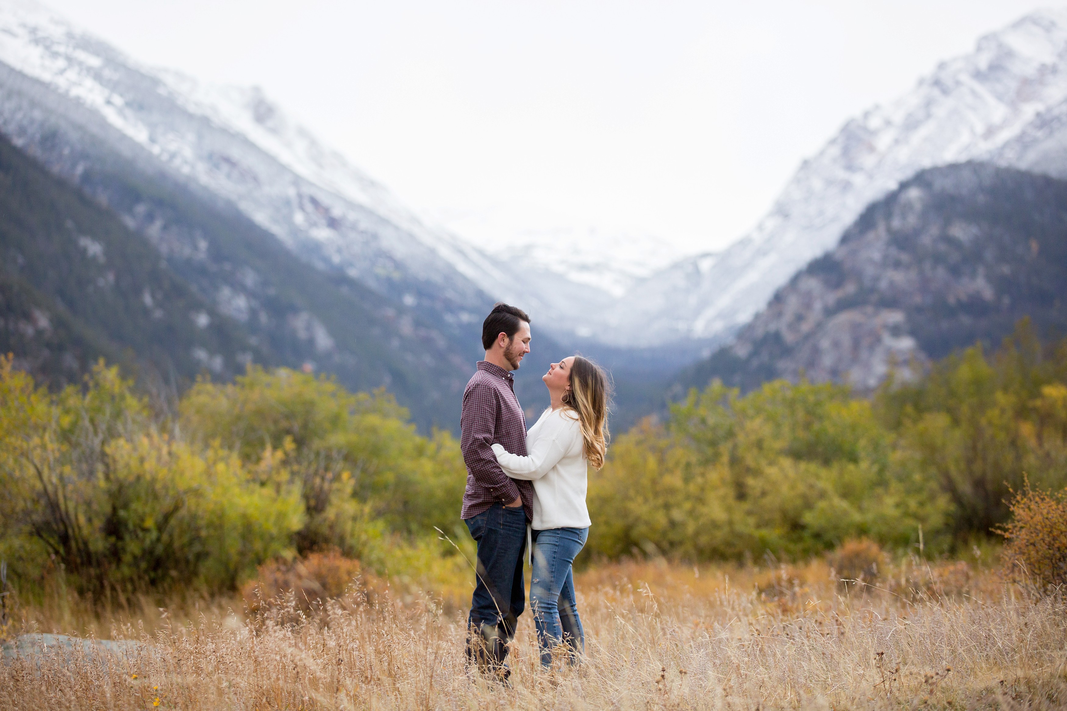 Rocky Mountain National Park Engagement | Jamie Beth Photography